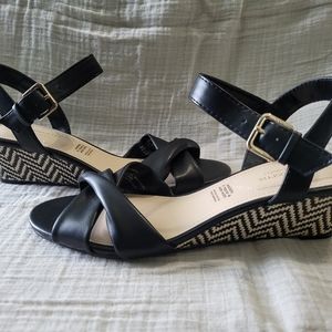 Liz Claiborne Sewell wedge sandals